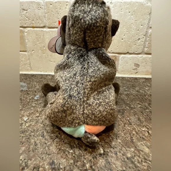 Ty Beanie Baby Cheeks The Baboon DOB May 18, 1999 - Picture 6 of 6
